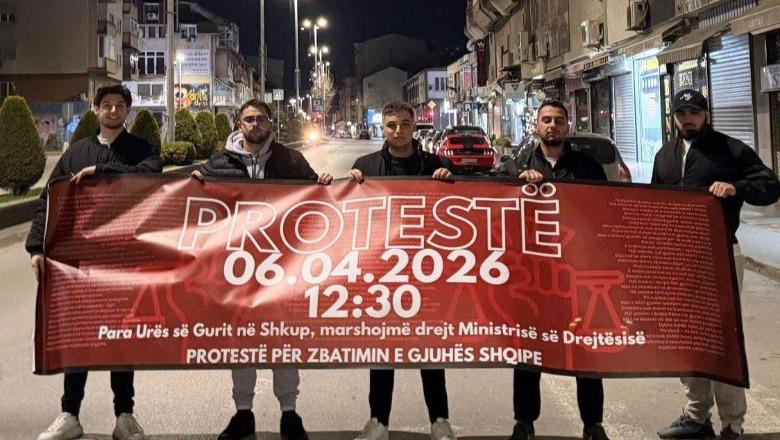 Studentët shqiptarë në Shkup protestojnë për mbajtjen e provimeve në gjuhën amëtare, reagon ministri Ferit Hoxha: Të respektohen të drejtat e garantuara nga Kushtetuta 