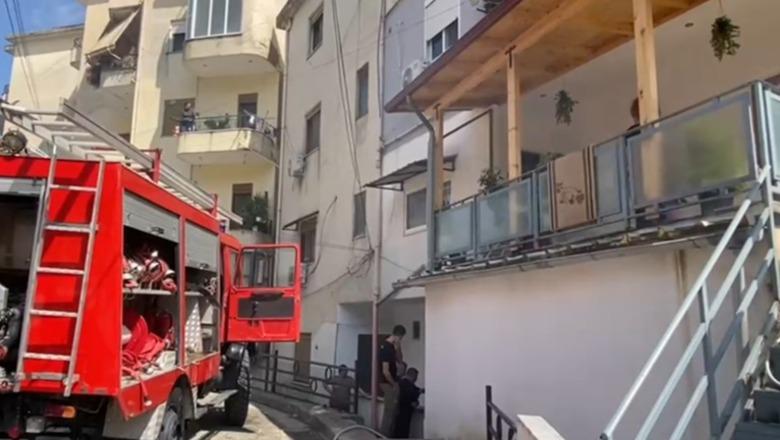 Zjarr në Gjirokastër, përfshihet nga flakët një banesë në Kodrën e Shtufit