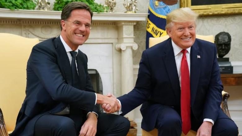 Rutte takim me Trump në Washington/ Shtëpia e Bardhë: Tërheqja e SHBA-së nga NATO mund të diskutohet gjatë bisedës së sotme!