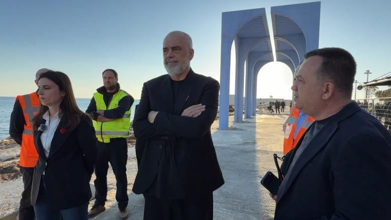 Shëtitorja ‘Taulantia’, një projekt transformues në zemër të Durrësit, Rama inspekton punimet (VIDEO)