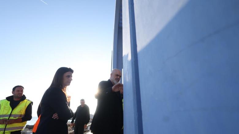 Shëtitorja ‘Taulantia’, një projekt transformues në zemër të Durrësit, Rama inspekton punimet