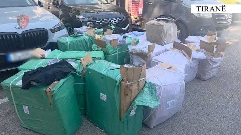 Po transportonte veshje të kontrabanduara me vlerë rreth 45 mijë euro, në pranga 26-vjeçari