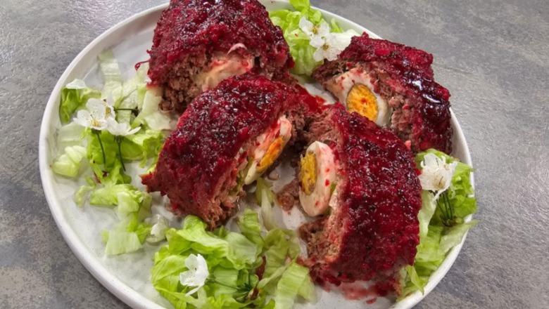 Role e mbushur me mish të grirë    