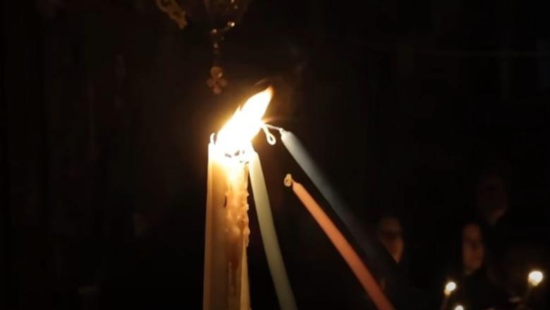 ‘Mrekullia e dritës ndezi zemrat e besimtarëve’, presidenti Begaj uron Pashkën ortodokse