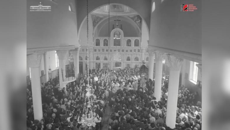 Pamje të rralla nga viti 1965, si u shenjtërua kisha e 'Ungjillëzimit të Hyjlindëses' tek Rruga e Kavajës në Tiranë