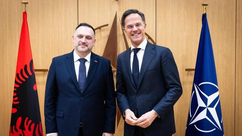 Takimi në NATO, Rutte dhe Nufi diskutojnë për Ballkanin dhe Ukrainën