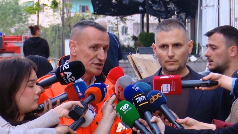 Zjarri në pallatin në Tiranë/ Kryepolici Hita: Ende s’kemi mundur të kontrollojmë të gjitha apartamentet për vlerësimin e dëmeve! Cara: Po lokalizojmë vatrat brenda banesave