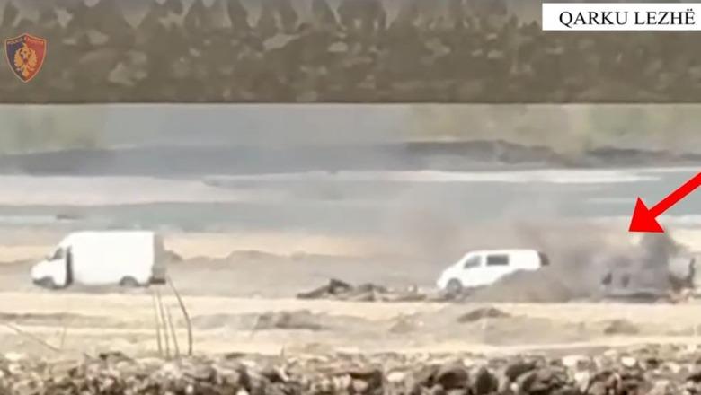 Lezhë/ Ndotën mjedisin duke djegur kabllo e goma pranë lumit Mat, nis hetimi për dy të rinjtë