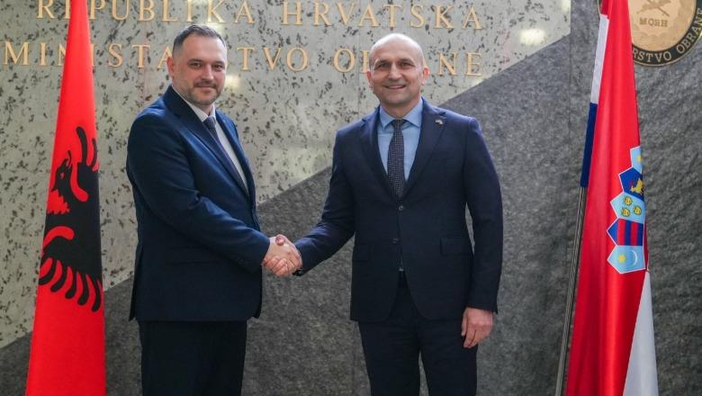 Ministri Nufi takon homologun kroat në Zagreb: Thellojmë bashkëpunimin në fushën e mbrojtjes