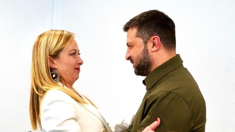 Meloni takohet me Zelensky-n: Italia dhe Ukraina në krah të vendeve të Gjirit Persik