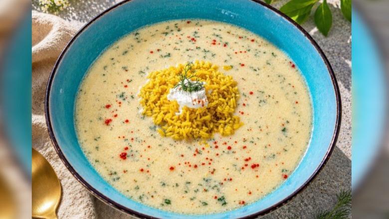 Supë krem me miell orizi nga zonja Albana