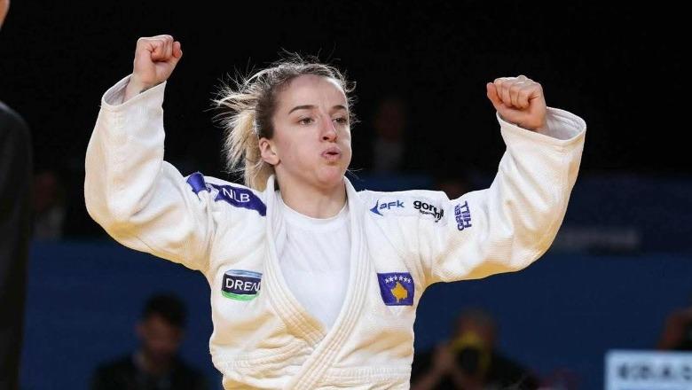 Distria Krasniqi fiton medaljen e artë në Kampionatin Evropian të Xhudos, hera e katërt në karrierë