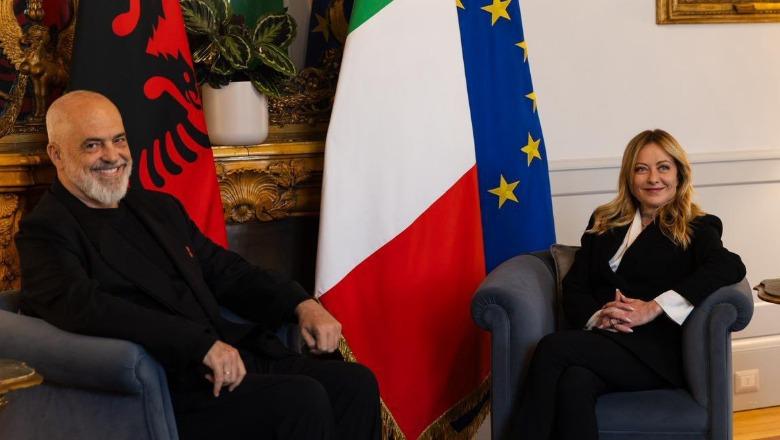 Takimi me Melonin në Palazzo Chigi, Rama publikon fotot nga vizita në Itali