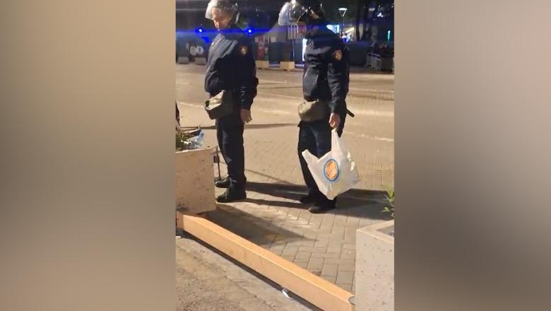 Policia ndalon 4 persona në protestën e Berishës, iu gjendet një çantë me molotovë! Lëndë plasëse efektivët gjejnë edhe në bulevard