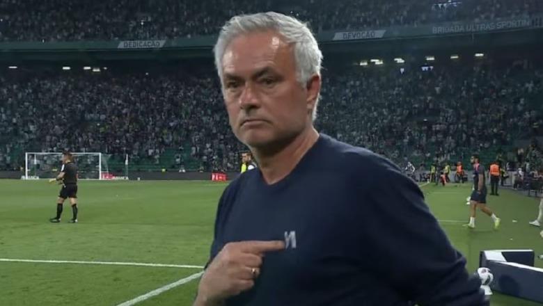 VIDEO/ Jose Mourinho dhe 'vesi' për të provokuar, trajneri i Benficas në qendër të vëmendjes pas gjestit të fundit