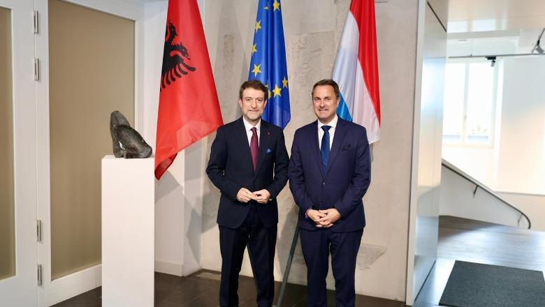Hoxha në Luksemburg: Mirënjohje për mbështetjen që na jepni për procesin e anëtarësimit në BE