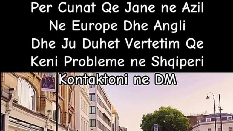‘Për çunat që janë në azil në Angli, na shkruani’, hetimi i Daily Mail për azilkërkuesit shqiptarë: Falsifikojnë dokumente policie për 3 mijë euro