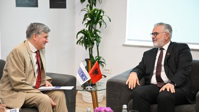 OSBE dhe Ministria e Drejtësisë thellojnë bashkëpunimin, Ambasadori Tarran takon Gogun: Përdorimi i paraburgimit në Shqipëri i tepruar 