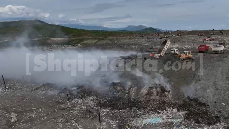 Masakër mjedisore në Shkodër, fusha e mbetjeve e Bushatit vijon të digjet prej 4 ditësh