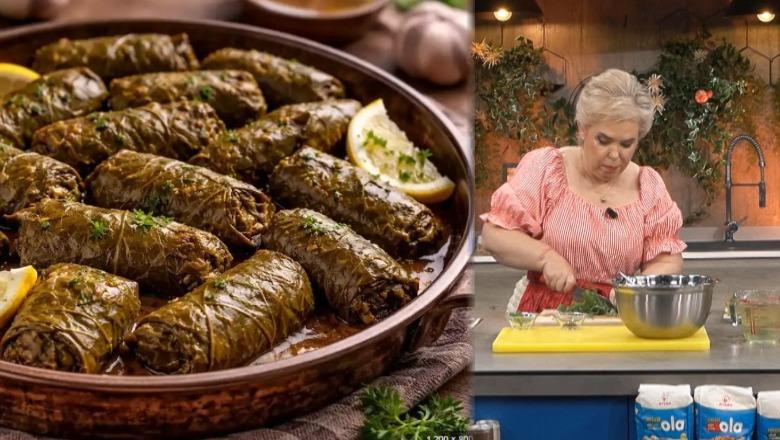 Sekretet e JAPRAKUT me gjethe rrushi nga Albana