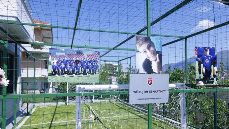 'Në kujtim të Martinit', FSHF ndërton mini-fushën e futbollit në nderim të 14-vjeçarit