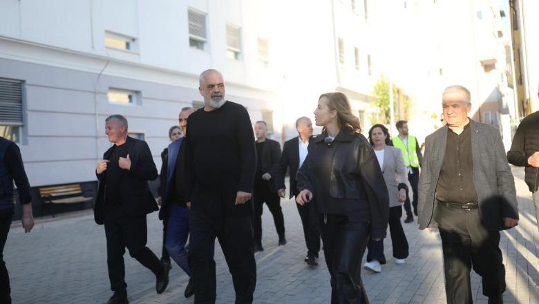 Dibër/ Rama inspektim në konviktin e ri të shkollës profesionale ‘Nazmi Rushiti’, kapacitet për 120 nxënës