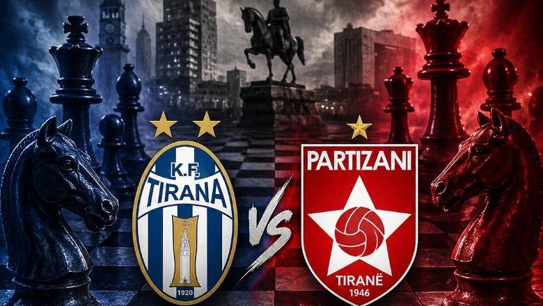 Si sfidë shahu ku nuk lejohen gabimet, Shehi dhe Kërnaja publikojnë formacionet e derbit KF Tirana - Partizani