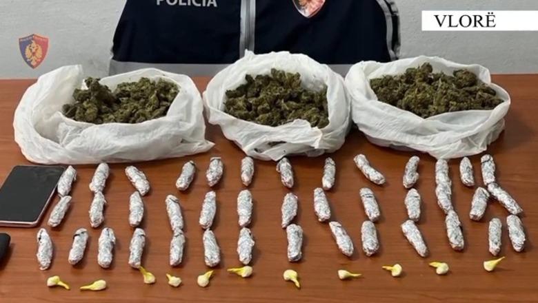 Shiste kokainë e kanabis në Dhërmi, pranga 36-vjeçarit