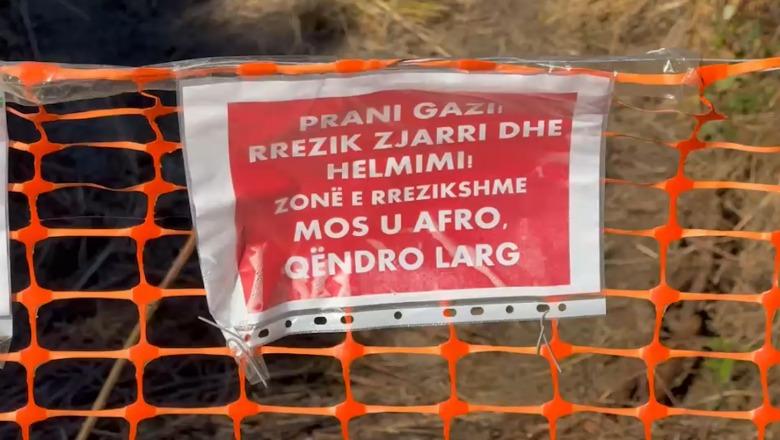 Pas shpimeve për studimin e tokës, zbulohet prani gazi në Hidrovorin e Akërnisë, vendosen tabela paralajmëruese (VIDEO)