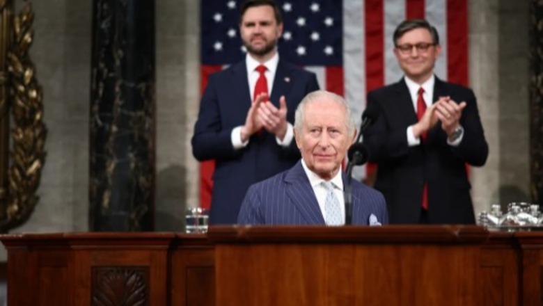 Fjalimi historik i Mbretit Charles në Kongresin amerikan plot batuta, histori dhe thumba, ja pse konsiderohet një kryevepër