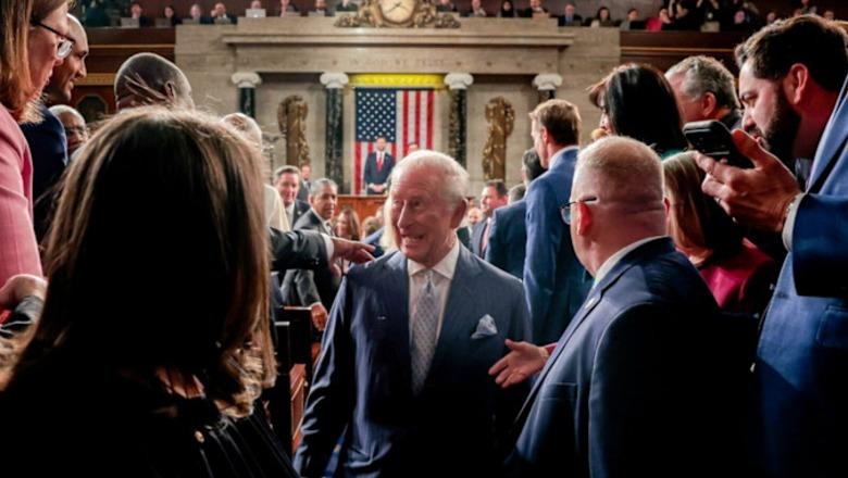 Fjalimi historik i Mbretit Charles në Kongresin amerikan plot batuta, histori dhe thumba, ja pse konsiderohet një kryevepër