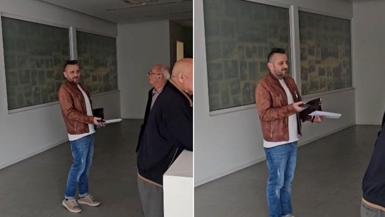 Gara për kreun e PD/ Përfaqësuesi i Alesia Balliut mbërrin në selinë blu për të dorëzuar kërkesën për kandidim