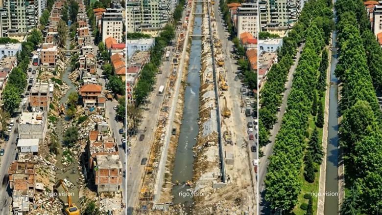 Mbeturinat e dikurshme i lënë vendin gjelbërimit, Rama poston transformimin e Lanës: Eh, llafet i merr lumi!