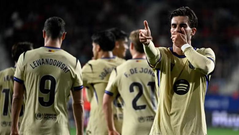 GOLAT/ Barcelona fiton 1-2 kundër Osasunës, titullin kampion e siguron në El Clasicon ndaj Real Madridit