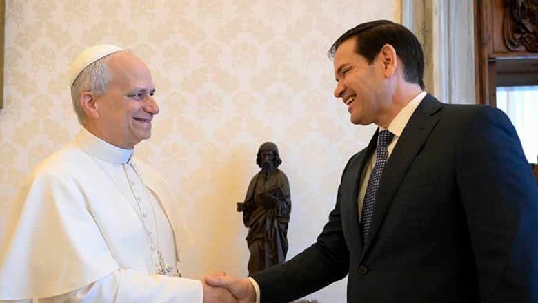Pas fyerjeve të Donald Trump, Marco Rubio do të takojë Papa Leonen më 7 maj në Romë 