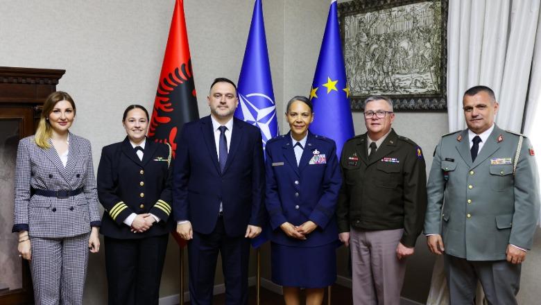 Ministri i Mbrojtjes mirëpret delegacionin e Gardës Kombëtare të New Jersey: Thellojmë partneritetin strategjik me SHBA