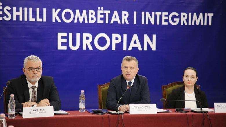 Këshilli Kombëtar i Integrimit Europian, Balla: Shqipëria s’ka qenë kurrë më afër BE se sot!
