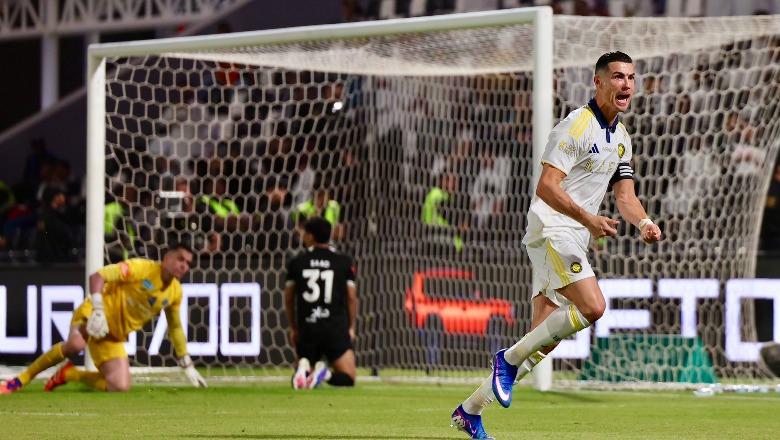 VIDEO/ Cristiano Ronaldo shënon golin numër 971 në karrierë, 100 me fanellën e Al Nassr