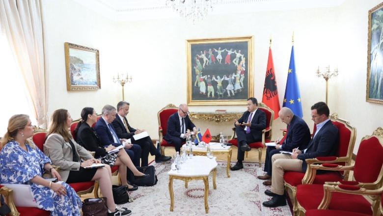 'Suedia mbështet anëtarësimin e shpejtë të Shqipërisë në BE' – Peleshi pret delegacionin suedez: Synimi ynë mbetet 2030-a