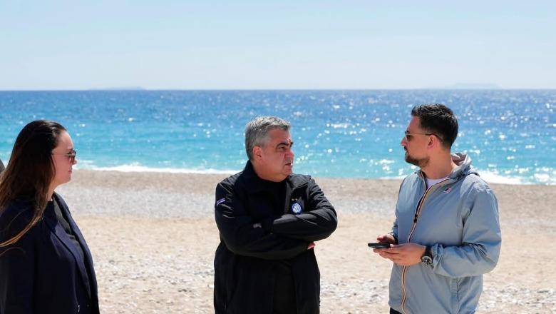 Sezoni veror 2026, Gonxhja inspekton vijën bregdetare në Jalë dhe Dhërmi
