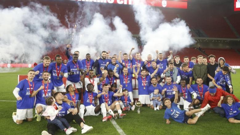 Dinamo mbetet në fron, fiton 3-2 kundër Egnatias dhe siguron trofeun e 15-të të Kupës së Shqipërisë