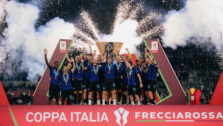 Interi fitoi Kupën e Italisë, festojnë edhe shtatë klube të tjera në Serie A! Si ndryshon gara për Evropën dhe shpërblimet