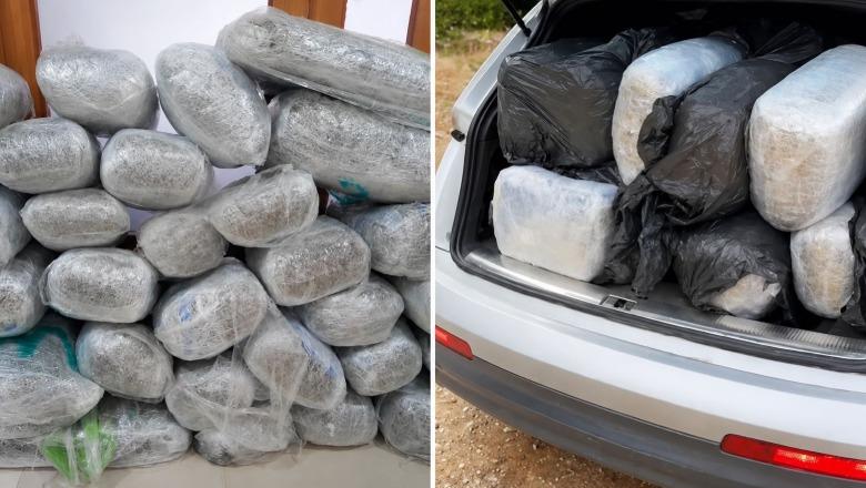Greqi/ Qarkullonte me makinën plotë me drogë, arrestohet shqiptari në Janinë! Sekuestrohen 167.2 kg kanabis