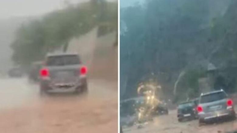 Moti i keq/ Shembjet ura në fshatin Sinamete në Peqin, izolohen 2 fshatra