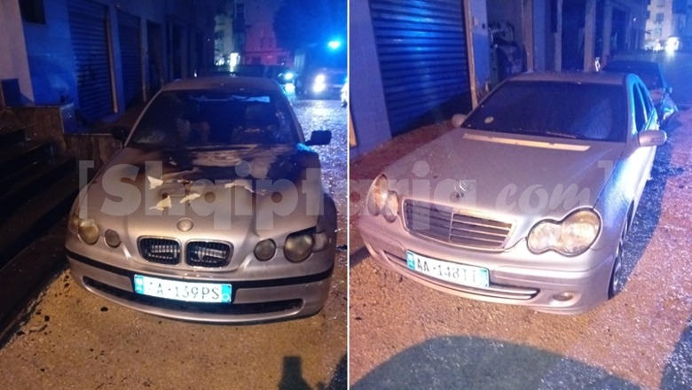 Digjen 3 automjete në rrugën 'Çamëria' në Tiranë, dyshohet për zjarrvënie të qëllimshme