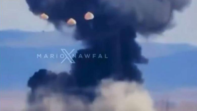 Përplasen 2 avionë ushtarakë në bazën amerikane, pilotët hidhen me parashuta gjatë incidentit (VIDEO)