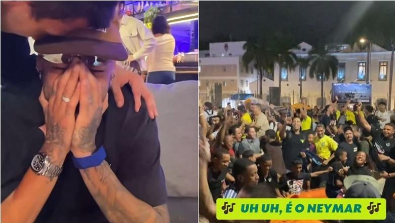 Neymar s'i mban lotët, ftesa e kapitenit nga Ancelotti përjetohet si festë kombëtare në rrugët e Brazilit