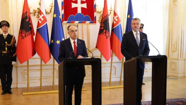 Begaj vizitë zyrtare në Sllovaki, pritet nga Presidenti Pellegrini! Në fukus të diskutimeve, thellimi i bashkëpunimit 2-palësh