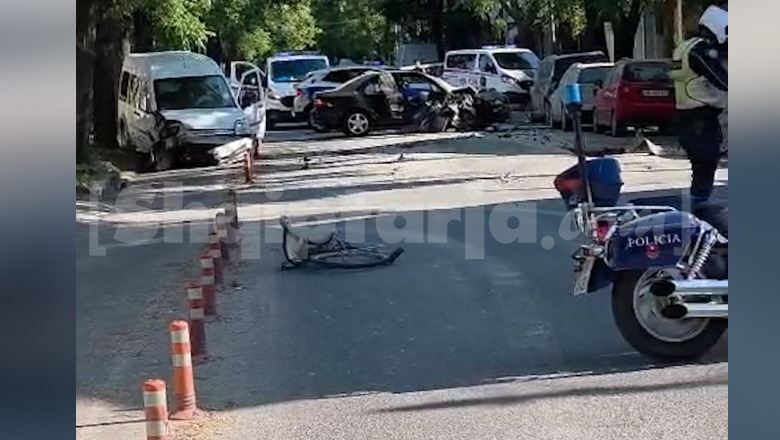 Aksident i trefishtë në Shkodër, ndërron jetë një person