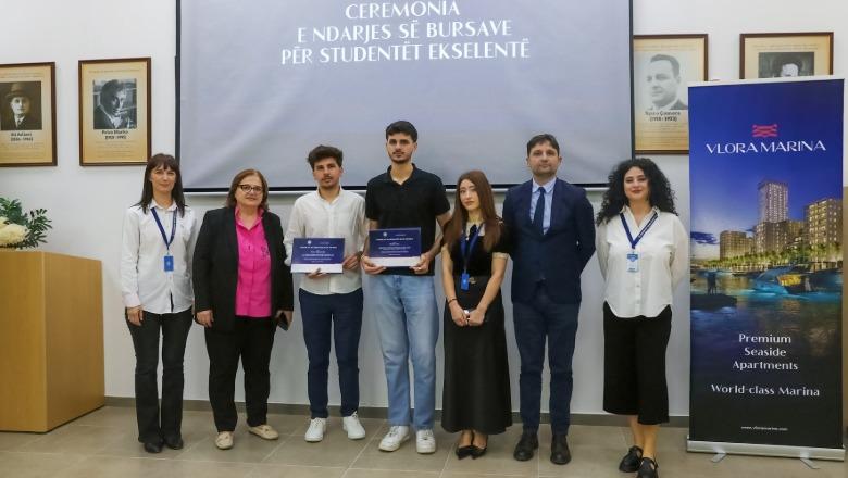 Vlora Marina mbështet studentët ekselentë të Universitetit “Ismail Qemali” me bursa studimi